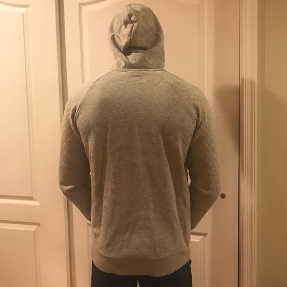 Sovereign Code Zip up Hoodie Gray Size Large - Picture 5 of 5